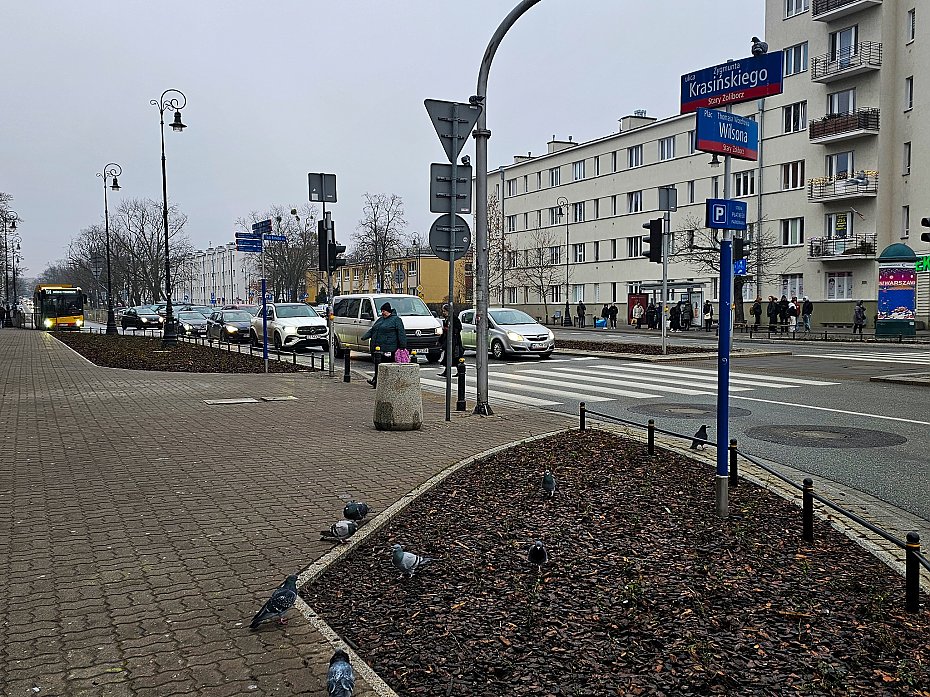 Plac Wilsona znw si zmienia. Nowa awka, poideko i re
