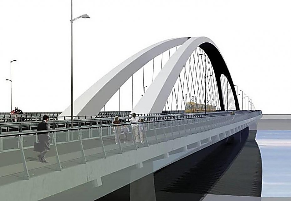 Warszawa planuje nowy most. Krasiskiego tylko dla tramwajw?