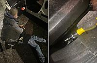 Włamywacz wpadł przy Broniewskiego