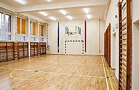 Sala gimnastyczna po remoncie. Nowe natryski i toalety